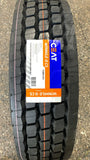 Set of 4 Tires 11R22.5 Ceat Winmile-D Drive Closed Shoulder 16 Ply L 146/143