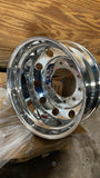Set of 4 Truck Wheel 22.5x8.25 Aluminum SpeedMax 10x285mm Hub Pilot Offset 168mm