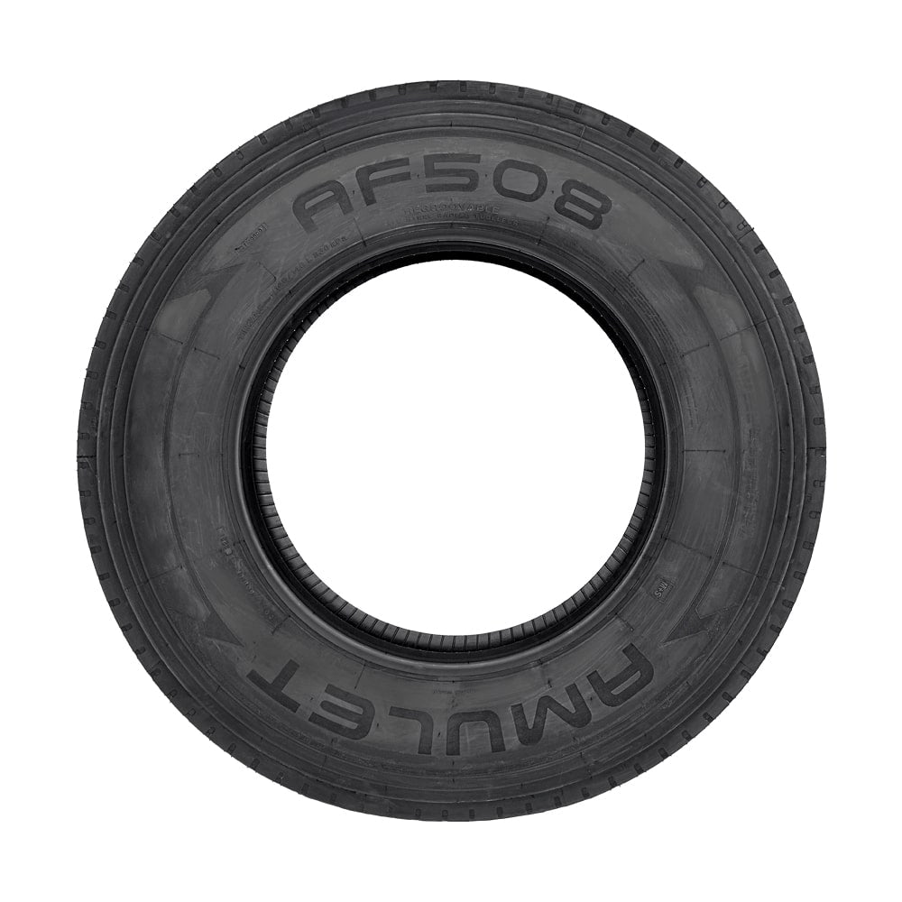 Set of 4 Tires 295/75R22.5 Amulet AF508 All Position 16 Ply