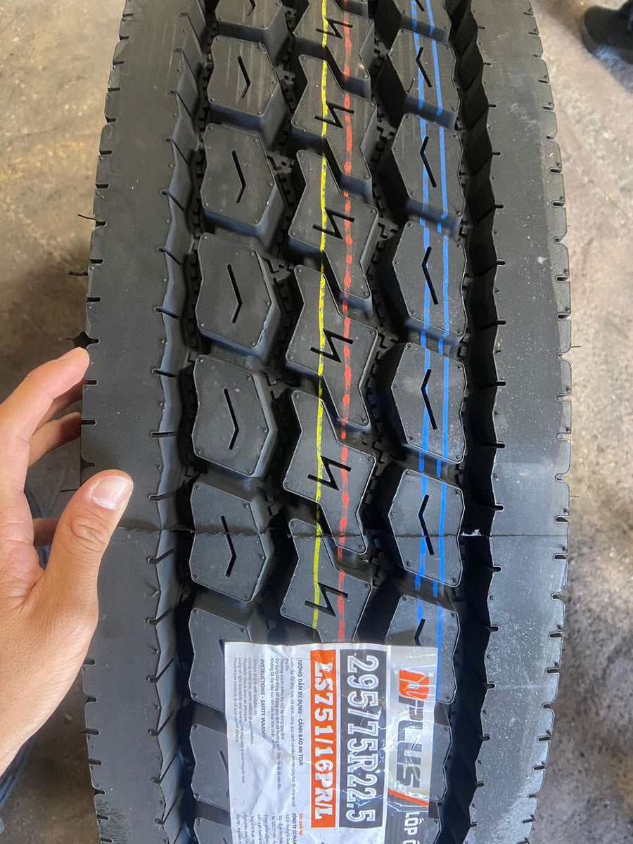 Tire 295/75R22.5 Dplus LS751 Drive Closed Shoulder 16 Ply – Digitire