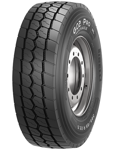 Set of 4 Tires 385/65R22.5 Pirelli G02PRO All Position 20 Ply K 164 Commercial Truck
