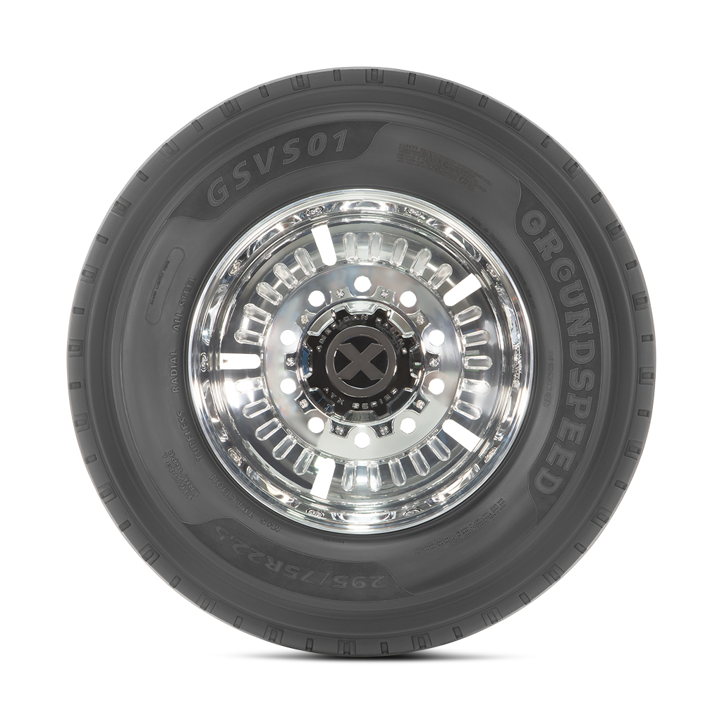 Set of 4 Tires 11R24.5 Groundspeed GSVS01 Drive Closed Shoulder 16 Ply Digitire