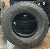 Set of 8 Tires 11R24.5 Pirelli G02 ON/OFF Drive Open Shoulder 16 Ply K 149/146