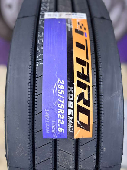 Tire 295/75R22.5 ITARO KOBE TPM Trailer 16 Ply M 146/143