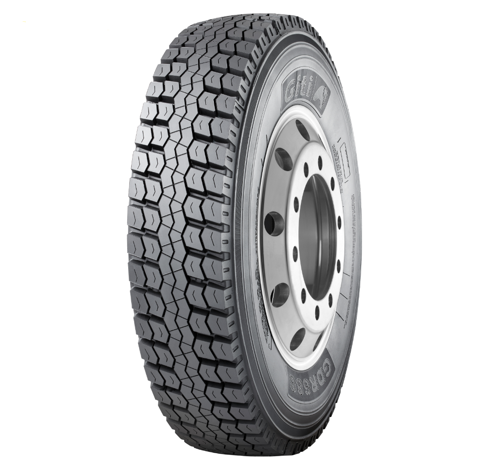 Tire 11R24.5 GT RADIAL GDR688 Drive Open Shoulder 16 Ply L