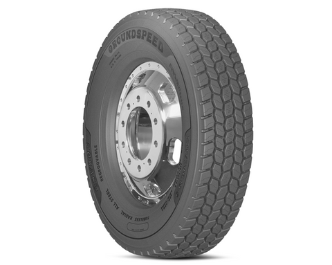 Set of 2 Tires 245/70R19.5 Groundspeed GSVS03 Drive Open Shoulder 14 Ply L 133/131