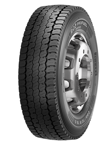 Set of 4 Tires 225/70R19.5 Pirelli R02 PRO DRIVE 14 Ply