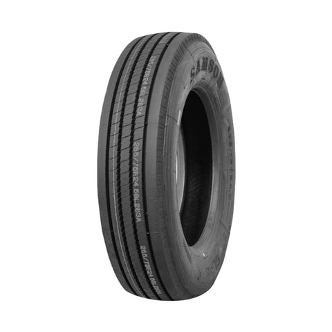 Set of 8 Tires 225/70R19.5 Samson GL283A All Position 14ply 128/126N