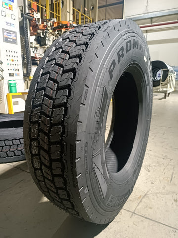 Set of 2 Tires 11R22.5 SpeedMax Prime Promax Drive Closed Shoulder 16 Ply 146/143