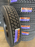 Set of 2 Tires 11R24.5 ITARO KOBE DPM Drive Closed Shoulder 16 Ply L 149/146