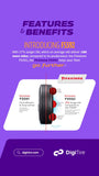 Tire 295/75R22.5 Firestone FS592 TL Steer All Position 16 Ply 144/141L