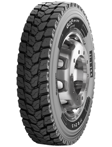 Set of 8 Tires 11R24.5 Pirelli G02 ON/OFF Drive Open Shoulder 16 Ply K 149/146