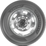 Set of 8 Tires 295/75R22.5 Groundspeed GSKS02 Trailer 14 Ply 144/141L