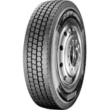 Set of 8 Tires 295/75R22.5 Pirelli R89CS Drive Closed Shoulder 16 Ply 149/146L