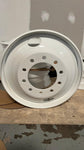 Set of 4 Truck Wheel 24.5x8.25 Steel White SpeedMax 10x285mm Hub Pilot Offset 168mm