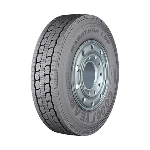 Set of 2 Tires 295/75R22.5 Goodyear Marathon LHD Drive 14 ply Load G 144/141L Commercial Truck Tires