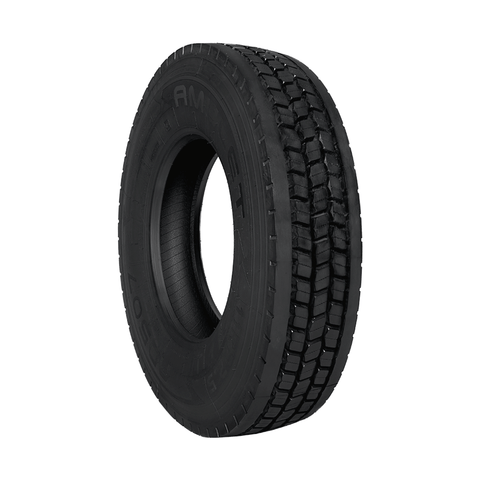 Set of 2 Tires 285/75R24.5 Amulet AD507 Drive Closed Shoulder 16Ply