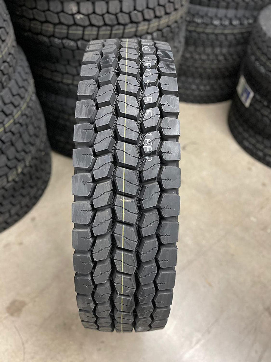 Tire 11R24.5 Amulet AD515 Drive Open Shoulder 16 Ply H 149/146 L – Digitire