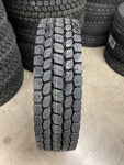 Set of 8 Tires 285/75R24.5 Amulet AD515 Drive Open Shoulder 16 Ply Commercial Truck