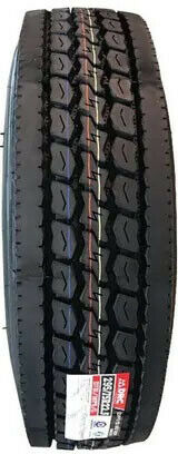 Set of 8 Tires 11R24.5 D751 DRC Drive Closed Shoulder 16 Ply