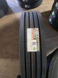 Set of 4 Tires 11R22.5 Dplus LS601 Steer 16 Ply