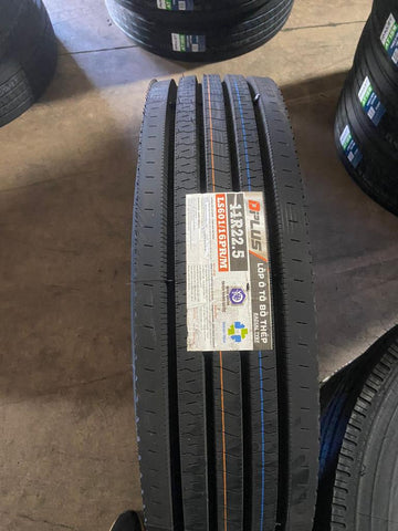 Tire 11R22.5 Dplus LS601 Steer 16 Ply