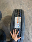 Set of 8 Tires 295/75R22.5 Dplus LS751 Drive Closed Shoulder 16 Ply