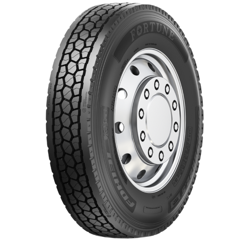Tire 11R24.5 Fortune FDH131 Drive Closed Shoulder 16 Ply