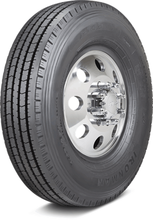 Set of 4 Tires 11R22.5 Ironman I-109 Steer 16 Ply M 148/145