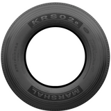 Set of 8 Tires 295/75R22.5 Kumho KRS02e Steer 16 Ply