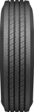 Set of 8 Tires 255/70R22.5 Kumho KRS02 Steer 16 Ply 140/137M