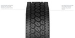 Set of 4 Tires 11R24.5 Double Coin RLB400 Drive Closed Shoulder 16ply