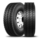 Set of 4 Tires 425/65R22.5 Double Coin RLB980 All Position 20 Ply K 165 Commercial Truck
