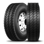 Set of 8 Tires 425/65R22.5 Double Coin RLB980 All Position 20 Ply K 165 Commercial Truck