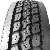 Set of 4 Tires 11R24.5 D751 DRC Drive Closed Shoulder 16 Ply
