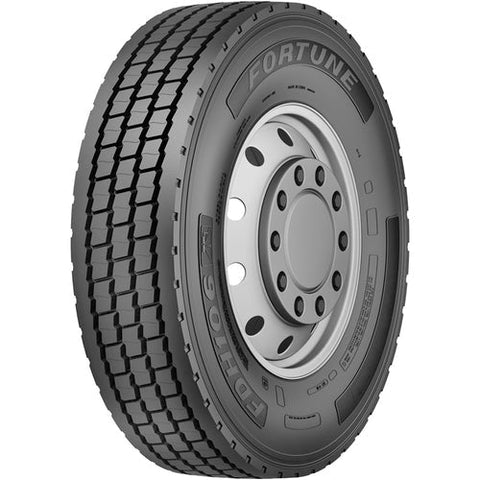Set of 2 Tires 295/75R22.5 FDH106 Fortune Drive Closed Shoulder 14 Ply 144/141 L