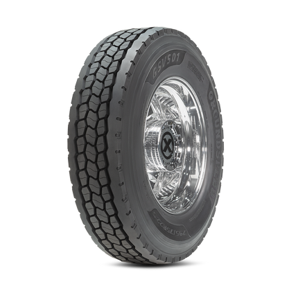 Tire 11R22.5 Groundspeed GSVS01 Drive Closed Shoulder 16 Ply 148/145
