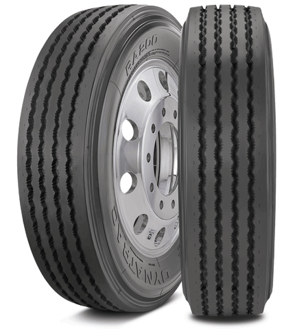 Set of 8 Tires 275/70R22.5 Dynatrac RA200 All Position 16 Ply Commercial Truck