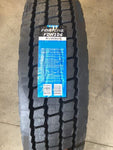 Set of 4 Tires 11R24.5 Fortune FDH106 Drive Closed Shoulder 16 Ply 11 24.5 11245 Commercial Truck